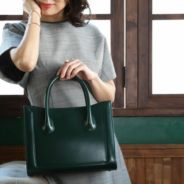 傳濱野 ワインレッドバッグ classic tote(クラシックトート) - トート