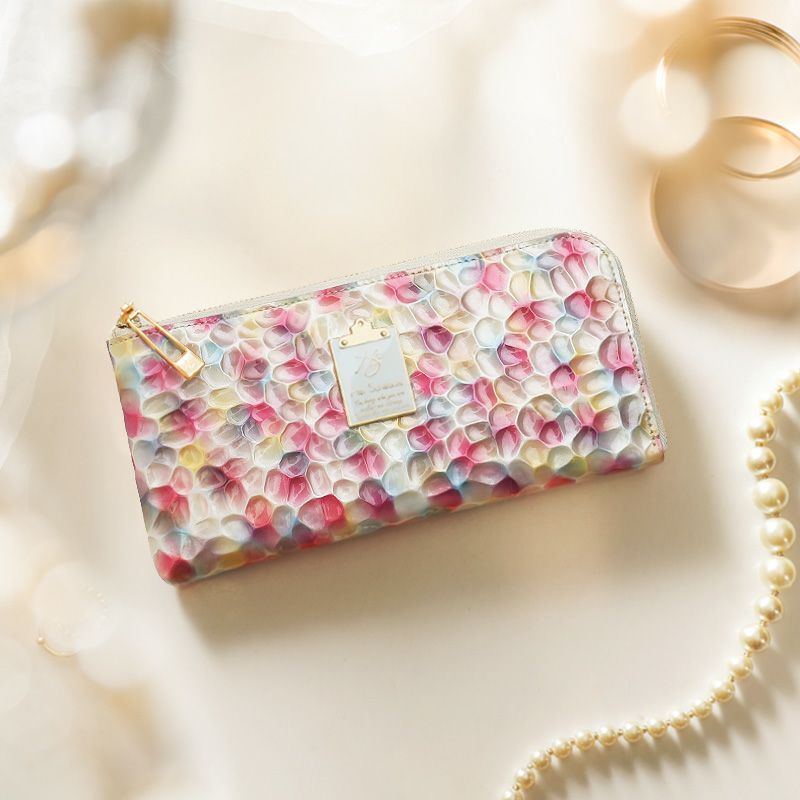 やまとなでしこ☆‼️メモリアルバルーンウォレット HerSchedule】チェレット誕生記念スペシャルレザー「メモリアルパール