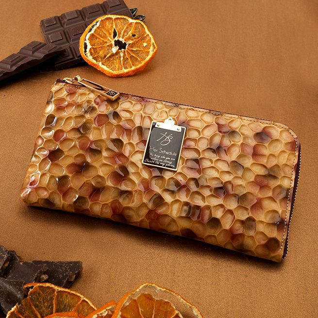 バッグとお財布の専門店erutuocの人気レディース長財布はHerScheduleのショコラオランジュです