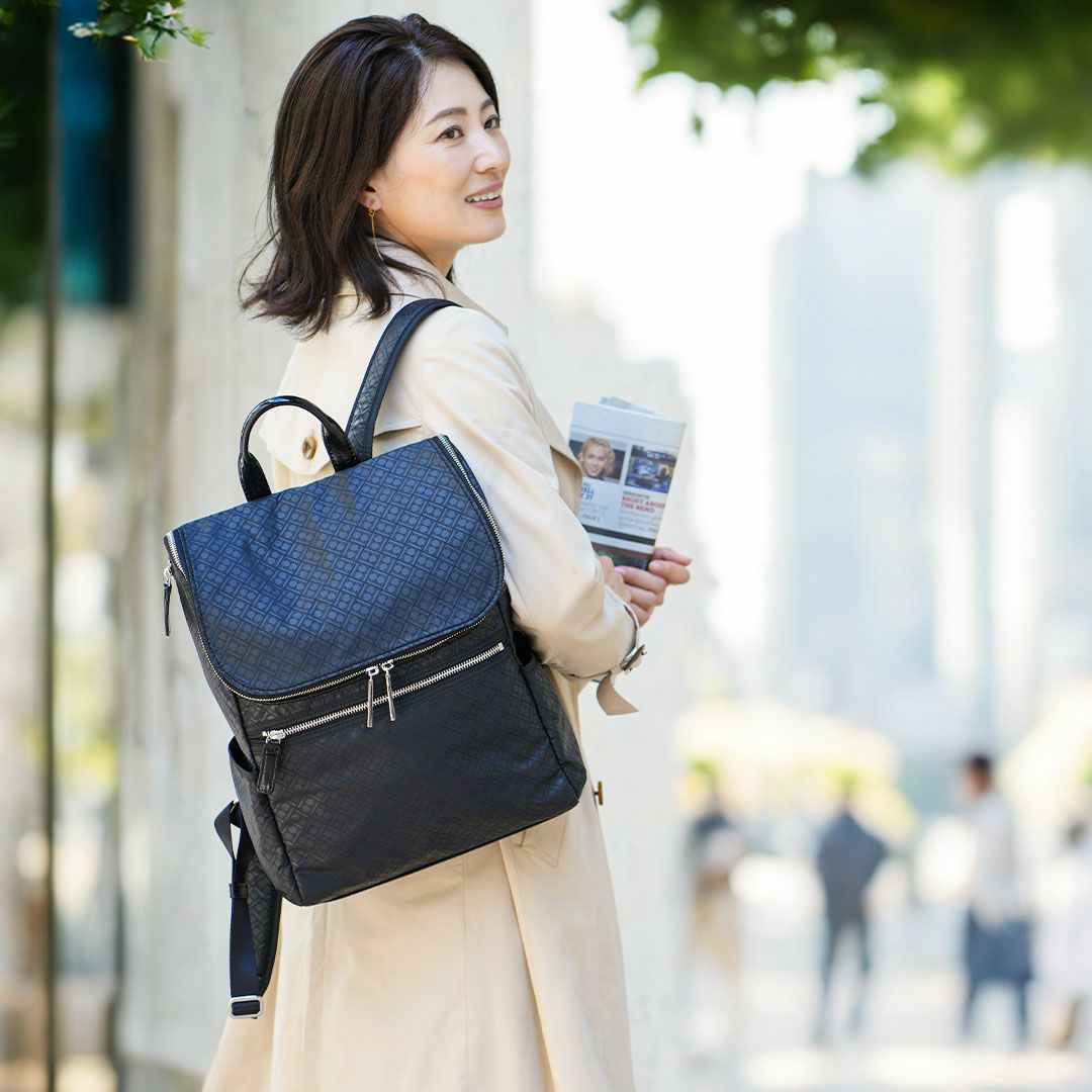 大人女性に合うきれいめレディースリュック｜